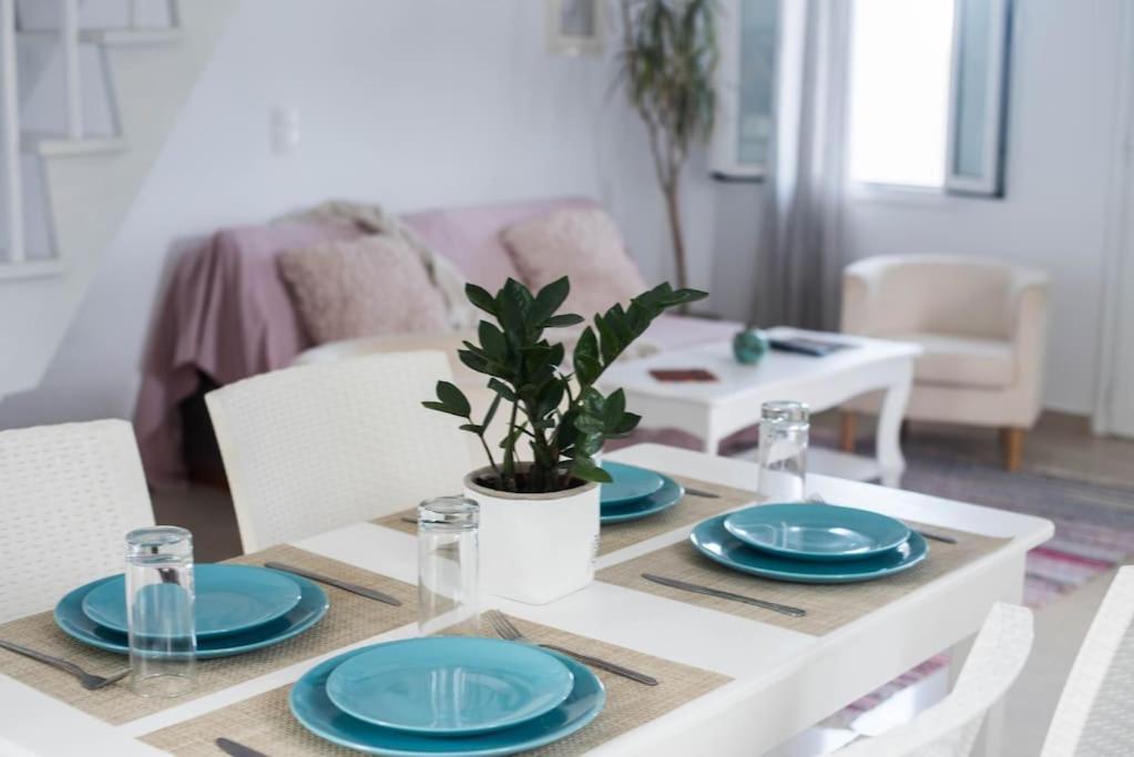 White Wave Villa, 3Min Walk From Beach Kamári Exterior foto