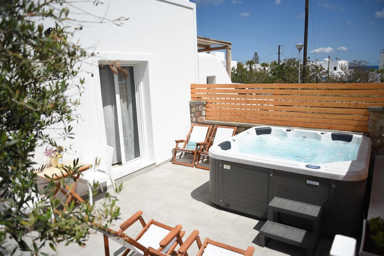 White Wave Villa, 3Min Walk From Beach Kamári Exterior foto